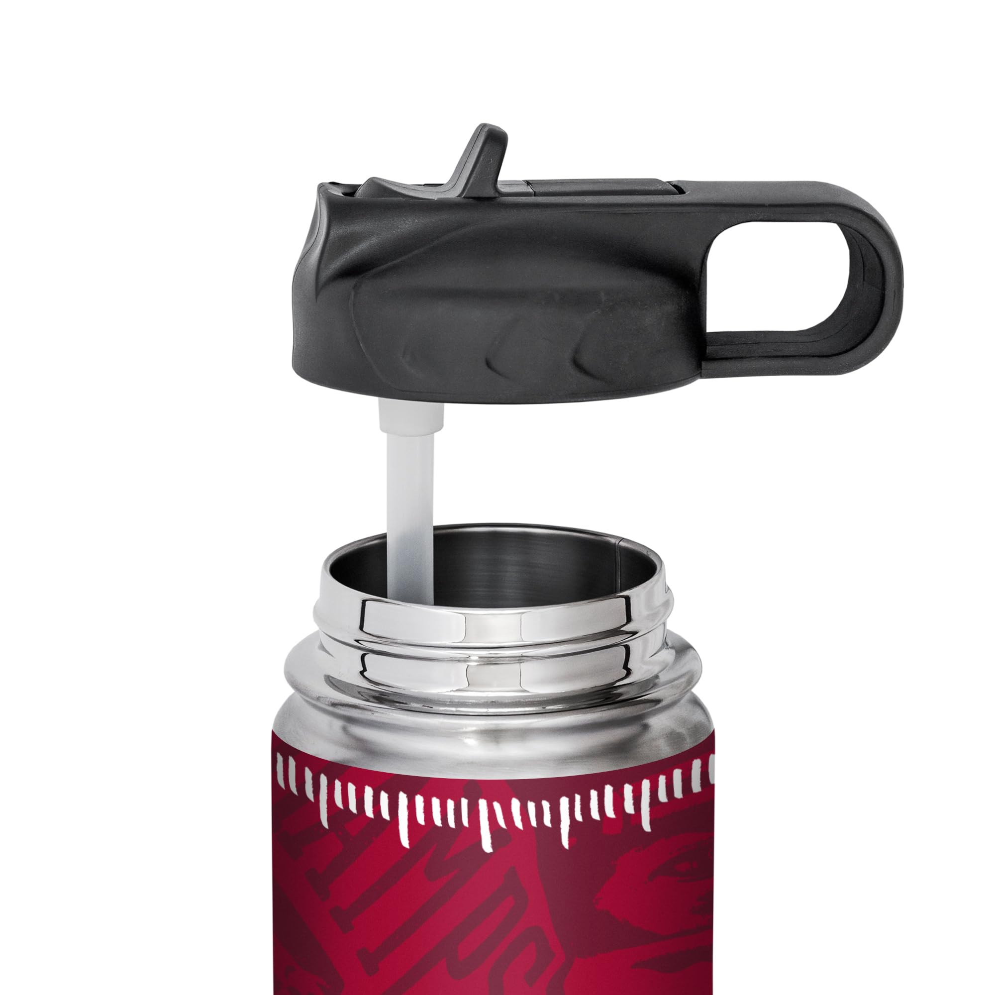 Rico Industries NCAA Indiana Hoosiers 2026 Football National Champions 22oz Stainless Steel Tumbler with Lid - Great For Coffee, Tea, Water or Cocktails - Sports Gifts, Sports Memorabilia, Sports Collectibles, Fan Shop