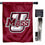 Massachusetts Minutemen House Flag with Flag Pole Set - Sports Collectibles, Sports Memorabilia, Sports Fan Shop, Sports Gifts