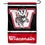 WinCraft UW Badgers Throwback Vintage Retro Garden Flag - Sports Collectibles, Sports Memorabilia, Sports Fan Shop, Sports Gifts