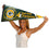 WinCraft Green Bay Packers 4 Time Bowl Champions Pennant Banner Flag - Sports Collectibles, Sports Memorabilia, Sports Fan Shop, Sports Gifts
