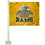 College Flags & Banners Co. Framingham State Rams Car Flag - Sports Collectibles, Sports Memorabilia, Sports Fan Shop, Sports Gifts
