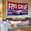Southern Methodist Mustangs Fan Man Cave Banner Flag - Sports Collectibles, Sports Memorabilia, Sports Fan Shop, Sports Gifts