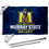 College Flags & Banners Co. Murray State Racers New Logo Flag and Pole Bracket Mount Bundle - Sports Collectibles, Sports Memorabilia, Sports Fan Shop, Sports Gifts