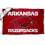 College Flags & Banners Co. Arkansas Razorbacks 2x3 Foot Flag - Sports Collectibles, Sports Memorabilia, Sports Fan Shop, Sports Gifts