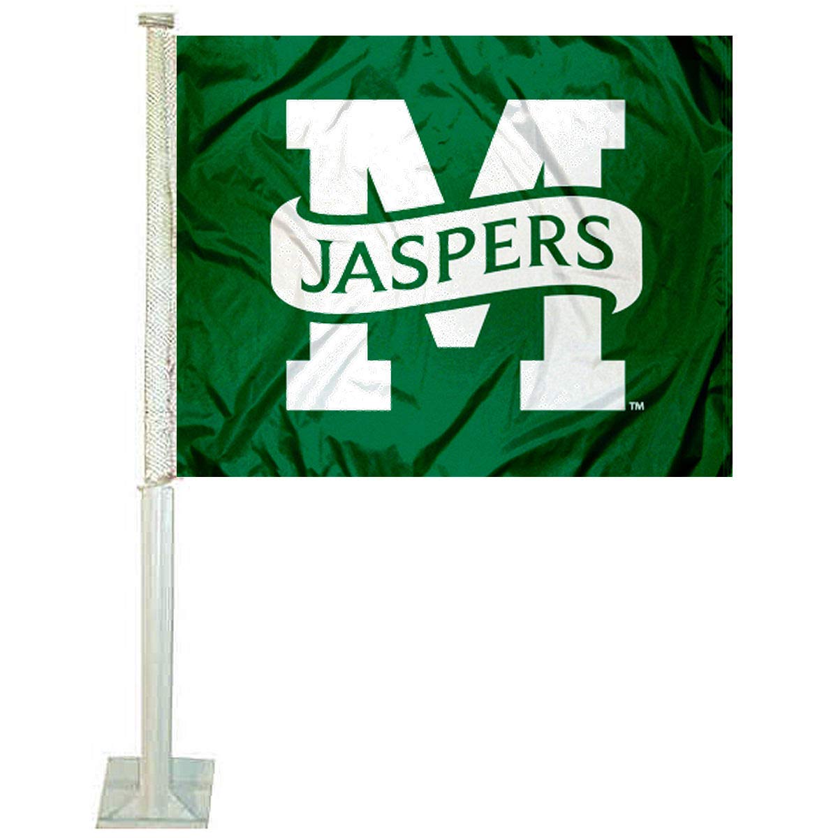 College Flags & Banners Co. Manhattan Jaspers Car Flag - Sports Collectibles, Sports Memorabilia, Sports Fan Shop, Sports Gifts