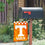 College Flags & Banners Co. Tennessee Volunteers Checkered Garden Banner and Mailbox Post Pole Mount Holder Set - Sports Collectibles, Sports Memorabilia, Sports Fan Shop, Sports Gifts