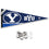 College Flags & Banners Co. Brigham Young Cougars Pennant Flag and Wall Tack Mount Pads - Sports Collectibles, Sports Memorabilia, Sports Fan Shop, Sports Gifts