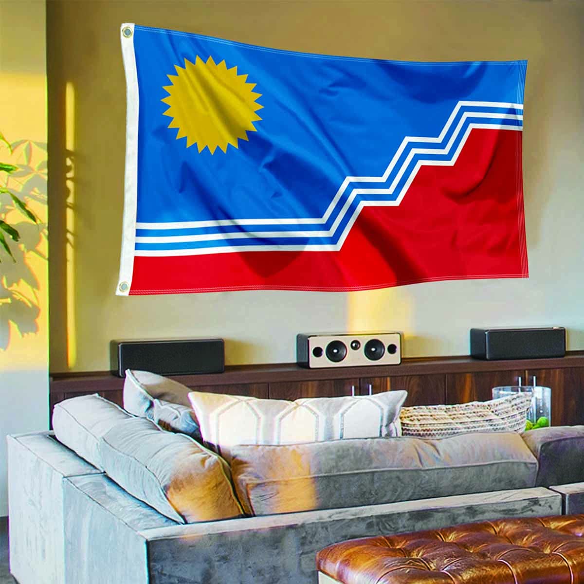 Sports Flags Pennants Company City of Sioux Falls Flag 3x5 Foot Banner - Sports Collectibles, Sports Memorabilia, Sports Fan Shop, Sports Gifts