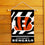 Cincinnati Bengals White Stripes Garden Flag Double Sided Banner - Sports Collectibles, Sports Memorabilia, Sports Fan Shop, Sports Gifts