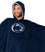 NCAA Penn State Nittany Lions Team Color Bloncho w/Logo Patch & Sherpa - Sports Gifts, Sports Memorabilia, Sports Collectibles, Fan Shop