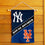 WinCraft House Divided Yankees and Mets Double Sided Garden Flag - Sports Collectibles, Sports Memorabilia, Sports Fan Shop, Sports Gifts