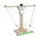 Wild Sports NFL Indianapolis Colts Wooden Ring Swing Battle - Head-to-Head Ring Toss Hook & Ring Game for NFL Fans - Sports Collectibles, Sports Memorabilia, Sports Fan Shop, Sports Gifts