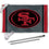 WinCraft San Francisco 49ers Blackout Flag Pole and Bracket Mount Kit - Sports Collectibles, Sports Memorabilia, Sports Fan Shop, Sports Gifts