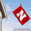 College Flags & Banners Co. Nebraska Cornhuskers Small 2x3 Foot Flag - Sports Collectibles, Sports Memorabilia, Sports Fan Shop, Sports Gifts