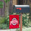 College Flags & Banners Co. Ohio State Buckeyes Garden and Yard Flag and Mailbox Post Pole Mount Holder Set - Sports Collectibles, Sports Memorabilia, Sports Fan Shop, Sports Gifts