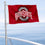 College Flags & Banners Co. Ohio State Buckeyes Boat and Golf Cart Flag - Sports Collectibles, Sports Memorabilia, Sports Fan Shop, Sports Gifts