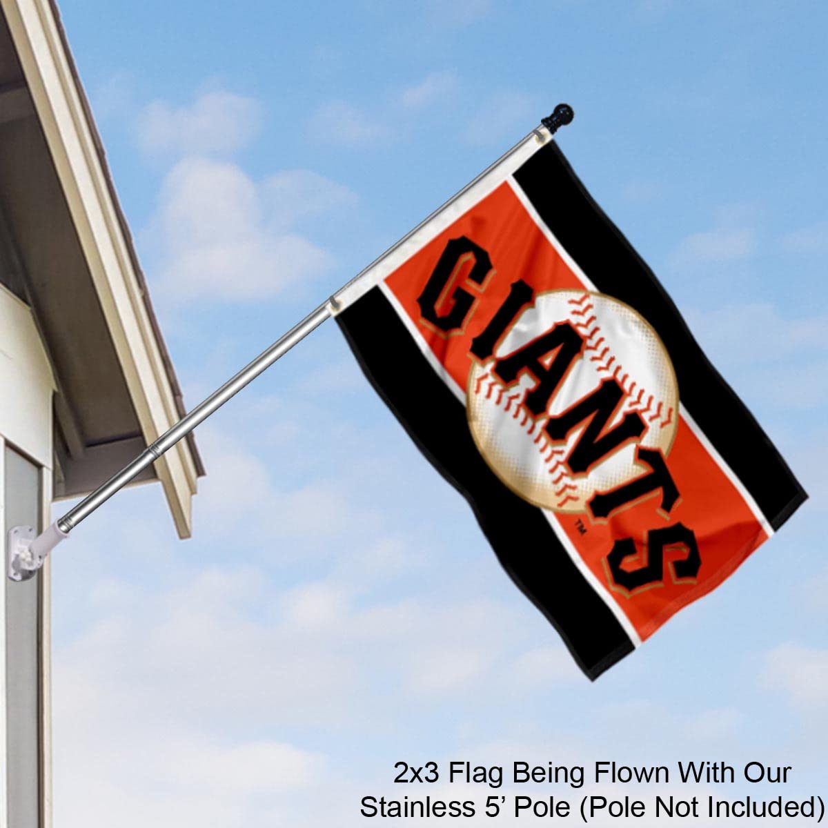 WinCraft San Francisco Giants 2x3 Foot Small Flag - Sports Collectibles, Sports Memorabilia, Sports Fan Shop, Sports Gifts