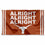 University of Texas Longhorns Alright Alright Alright Banner Flag - Sports Collectibles, Sports Memorabilia, Sports Fan Shop, Sports Gifts