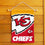 WinCraft Kansas City Chiefs Large Logo Double Sided Garden Banner Flag - Sports Collectibles, Sports Memorabilia, Sports Fan Shop, Sports Gifts