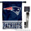 WinCraft Patriots Banner House Flag and 5 Foot Flagpole Set - Sports Collectibles, Sports Memorabilia, Sports Fan Shop, Sports Gifts