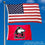 College Flags & Banners Co. Northern Illinois Huskies 2x3 Foot Flag - Sports Collectibles, Sports Memorabilia, Sports Fan Shop, Sports Gifts