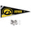 College Flags & Banners Co. Hawkeyes Pennant Flag and Wall Tack Mount Pads - Sports Collectibles, Sports Memorabilia, Sports Fan Shop, Sports Gifts