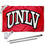 College Flags & Banners Co. University of Nevada Las Vegas Flag and Pole Bracket Mount Bundle - Sports Collectibles, Sports Memorabilia, Sports Fan Shop, Sports Gifts