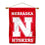 College Flags & Banners Co. Nebraska Huskers New Logo Red House Flag and Wood Banner Pole Set - Sports Collectibles, Sports Memorabilia, Sports Fan Shop, Sports Gifts