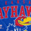 NCAA Kansas Jayhawks Vintage Arch Block Ultra Soft Blanket - Sports Gifts, Sports Memorabilia, Sports Collectibles, Fan Shop