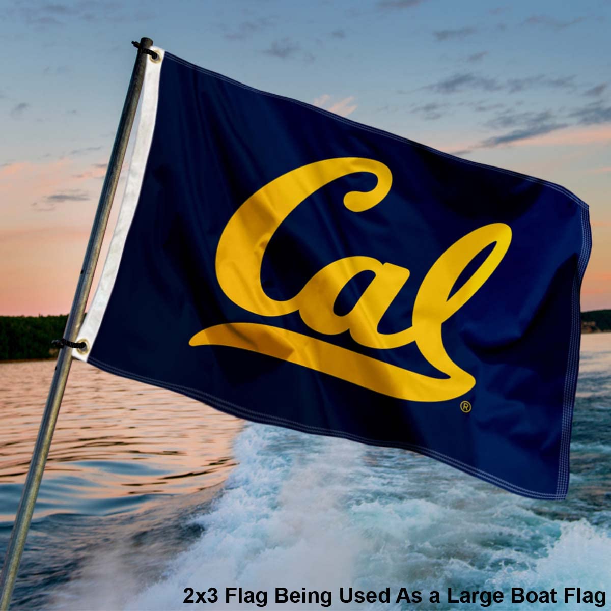 Cal Berkeley Golden Bears Small 2x3 Foot Flag - Sports Collectibles, Sports Memorabilia, Sports Fan Shop, Sports Gifts
