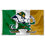 WinCraft Irish Ireland 3x5 Banner Flag - Sports Collectibles, Sports Memorabilia, Sports Fan Shop, Sports Gifts