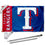 WinCraft Texas Rangers Flag Pole and Bracket Set - Sports Collectibles, Sports Memorabilia, Sports Fan Shop, Sports Gifts