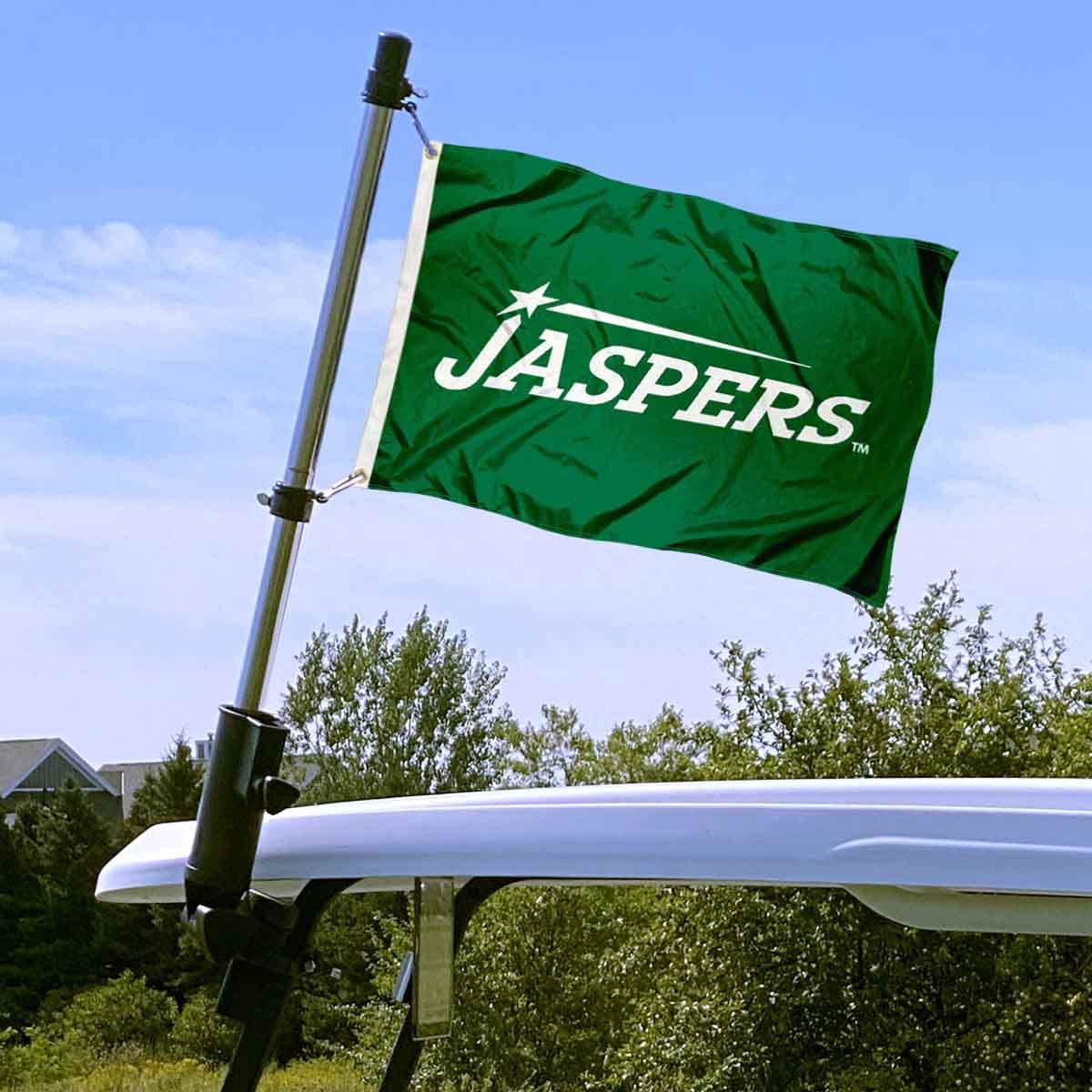 College Flags & Banners Co. Manhattan Jaspers Boat and Nautical Flag - Sports Collectibles, Sports Memorabilia, Sports Fan Shop, Sports Gifts