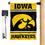 Iowa Hawkeyes Garden Flag and Mailbox Post Pole Mount Holder Set - Sports Collectibles, Sports Memorabilia, Sports Fan Shop, Sports Gifts