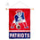 New England Patriots Vintage Pat Patriot Banner Window Wall Hanging Flag with Suction Cup - Sports Collectibles, Sports Memorabilia, Sports Fan Shop, Sports Gifts