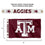 College Flags & Banners Co. Texas A&M Aggies Printed Header 3x5 Foot Banner Flag - Sports Collectibles, Sports Memorabilia, Sports Fan Shop, Sports Gifts