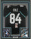 Framed Autographed/Signed Keelan Cole 35x39 Jacksonville Black Football Jersey JSA COA