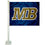 College Flags & Banners Co. Cal State Monterey Otters Car Flag - Sports Collectibles, Sports Memorabilia, Sports Fan Shop, Sports Gifts