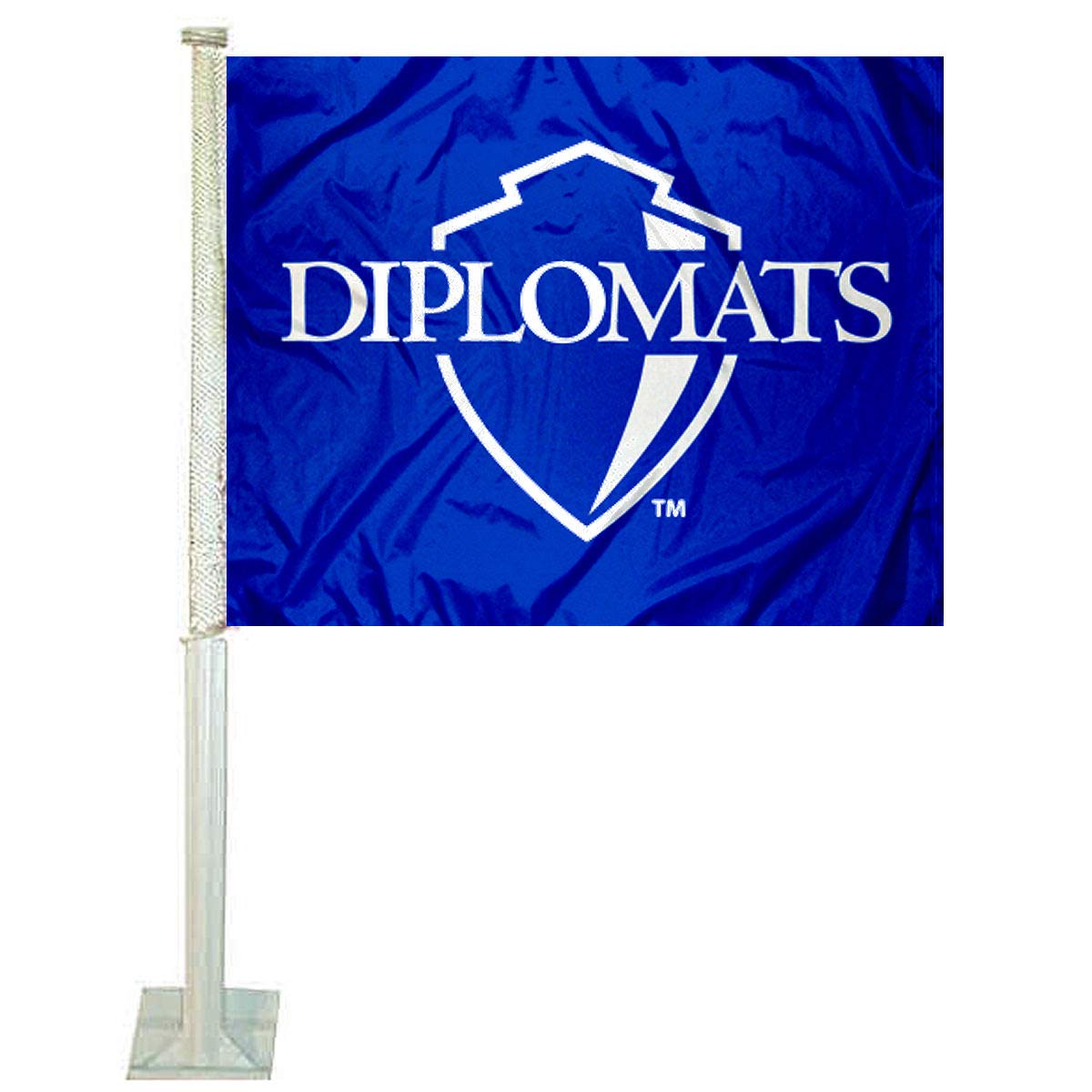 College Flags & Banners Co. Franklin and Marshall Diplomats Car Flag - Sports Collectibles, Sports Memorabilia, Sports Fan Shop, Sports Gifts