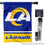 WinCraft Rams LA Logo Banner House Flag and 5 Foot Flagpole Set - Sports Collectibles, Sports Memorabilia, Sports Fan Shop, Sports Gifts