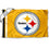 WinCraft Pittsburgh Steelers 2x3 Feet Flag - Sports Collectibles, Sports Memorabilia, Sports Fan Shop, Sports Gifts