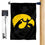 College Flags & Banners Co. Iowa Hawkeyes Black Garden Flag and Mailbox Post Pole Mount Holder Set - Sports Collectibles, Sports Memorabilia, Sports Fan Shop, Sports Gifts