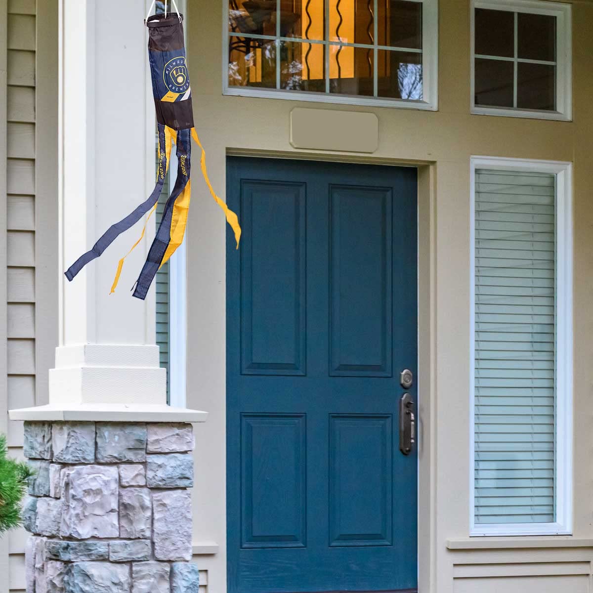 Milwaukee Brewers Team Windsock - Sports Collectibles, Sports Memorabilia, Sports Fan Shop, Sports Gifts