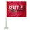 College Flags & Banners Co. SU Redhawks Car and Auto Flag - Sports Collectibles, Sports Memorabilia, Sports Fan Shop, Sports Gifts