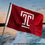 College Flags & Banners Co. Temple Owls Small 2x3 Foot Flag - Sports Collectibles, Sports Memorabilia, Sports Fan Shop, Sports Gifts
