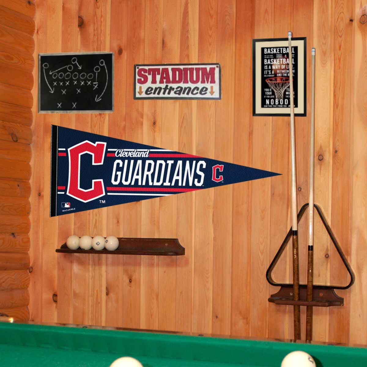 WinCraft Guardians Large Pennant Flag - Sports Collectibles, Sports Memorabilia, Sports Fan Shop, Sports Gifts