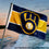 WinCraft Milwaukee Brewers 2x3 Foot Small Flag - Sports Collectibles, Sports Memorabilia, Sports Fan Shop, Sports Gifts