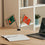 WinCraft Hurricanes Desk and Table Top Flags - Sports Collectibles, Sports Memorabilia, Sports Fan Shop, Sports Gifts