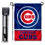 WinCraft Chicago Baseball Garden Flag with Stand Holder - Sports Collectibles, Sports Memorabilia, Sports Fan Shop, Sports Gifts