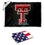 College Flags & Banners Co. Texas Tech Red Raiders Small 2'x3' Flag and USA 3x5 Flag Set - Sports Collectibles, Sports Memorabilia, Sports Fan Shop, Sports Gifts